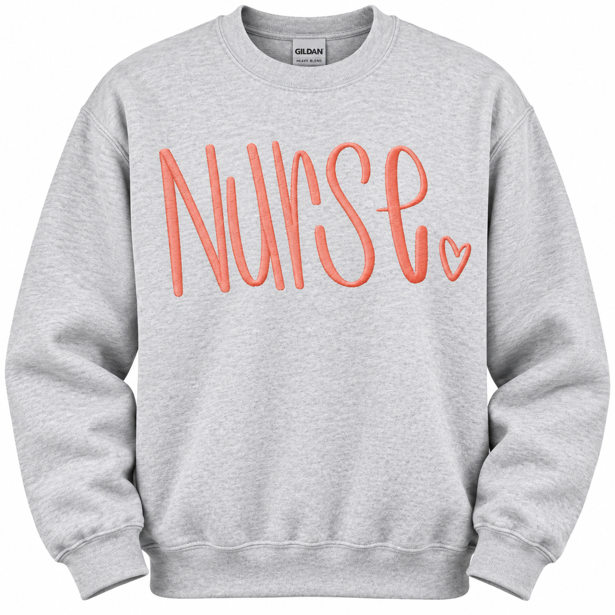 NURSE embroidered crew/hoodie