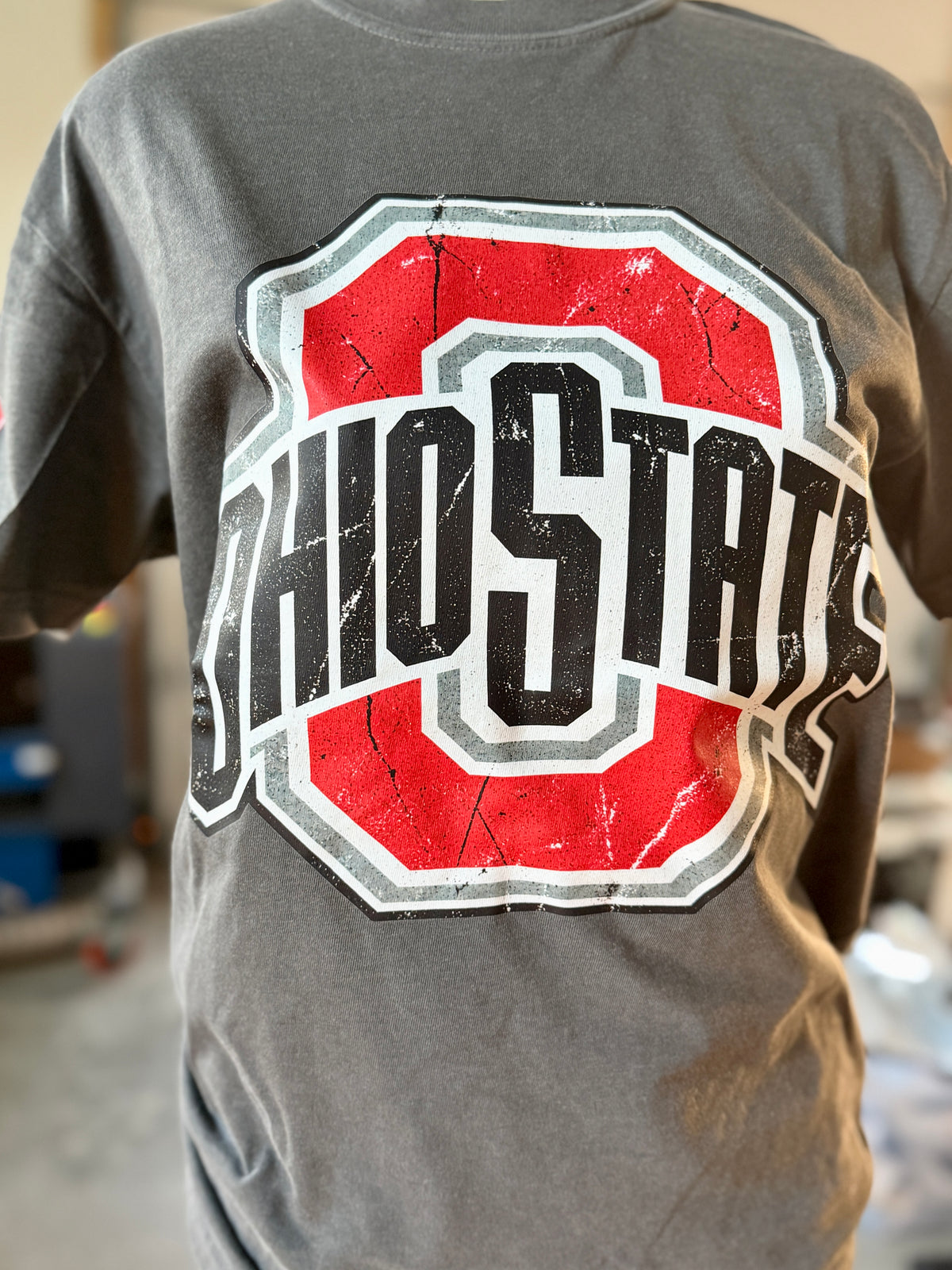 OH Buckeyes Vintage Spirit Tee