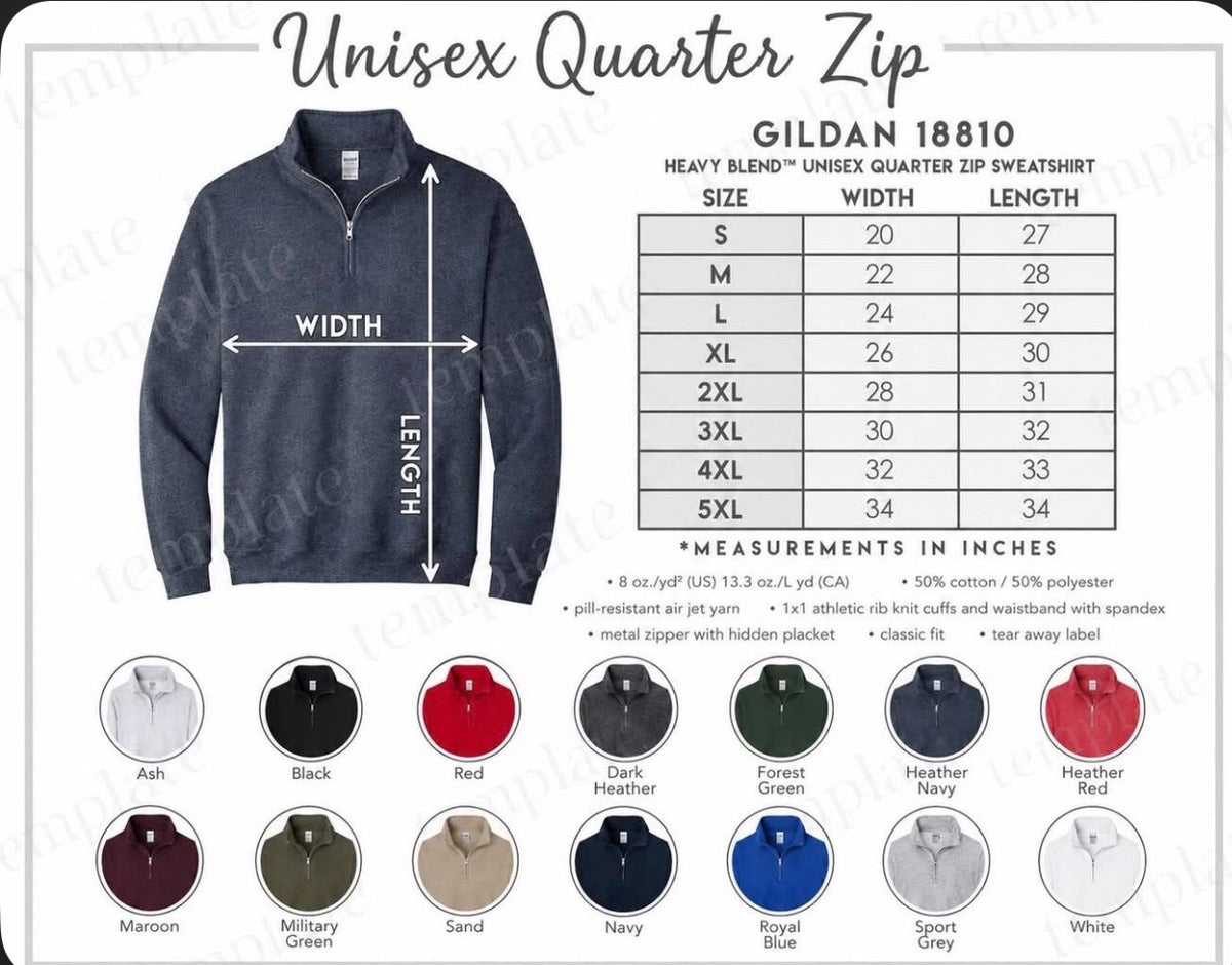Personalized Embroidered Nurse Quarter Zip | Custom Name and Credentials | RN, LPN, STNA, CNA, MA